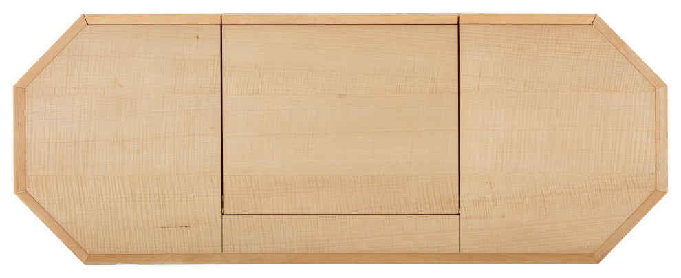 Sadie Natural Maple Vanity Desk - Natural