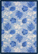Kaleidoscope Rug, Trade Winds, 3'10"x5'4", Indigo