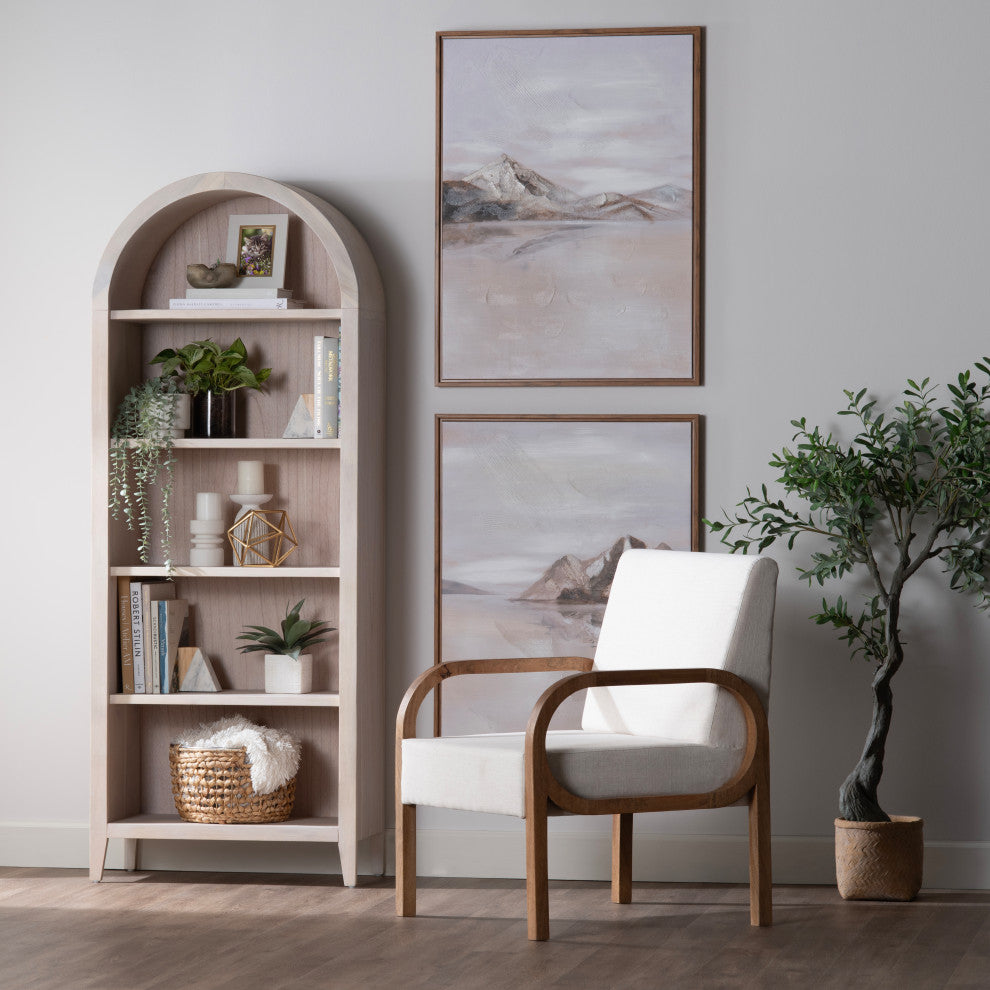 Five Shelf Etagere Bookcase