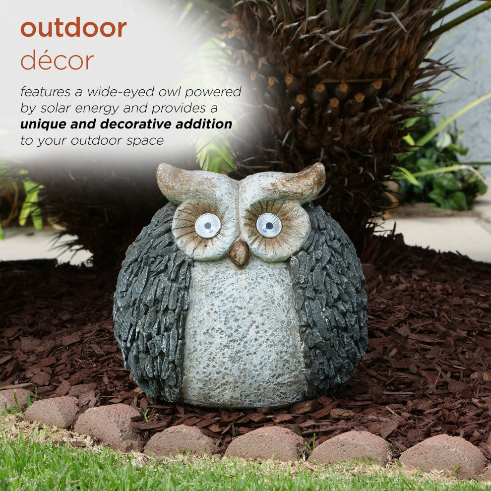 Solar Owl Statuary
