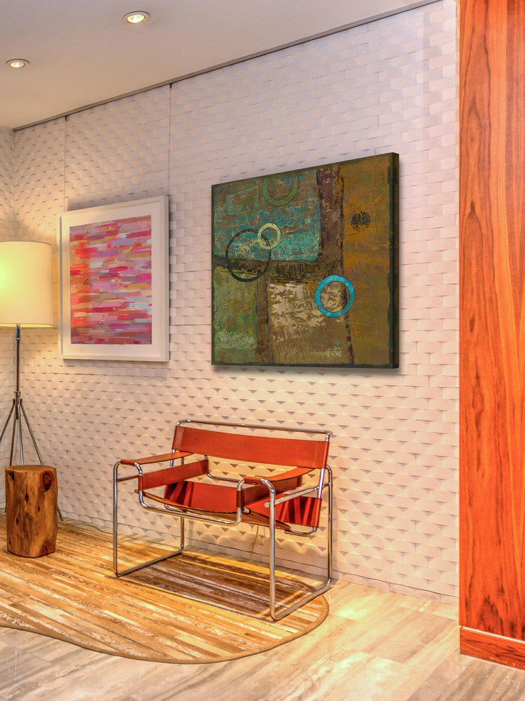 "Urban Spaces" Painting Print on Wrapped Canvas by Julie Joy