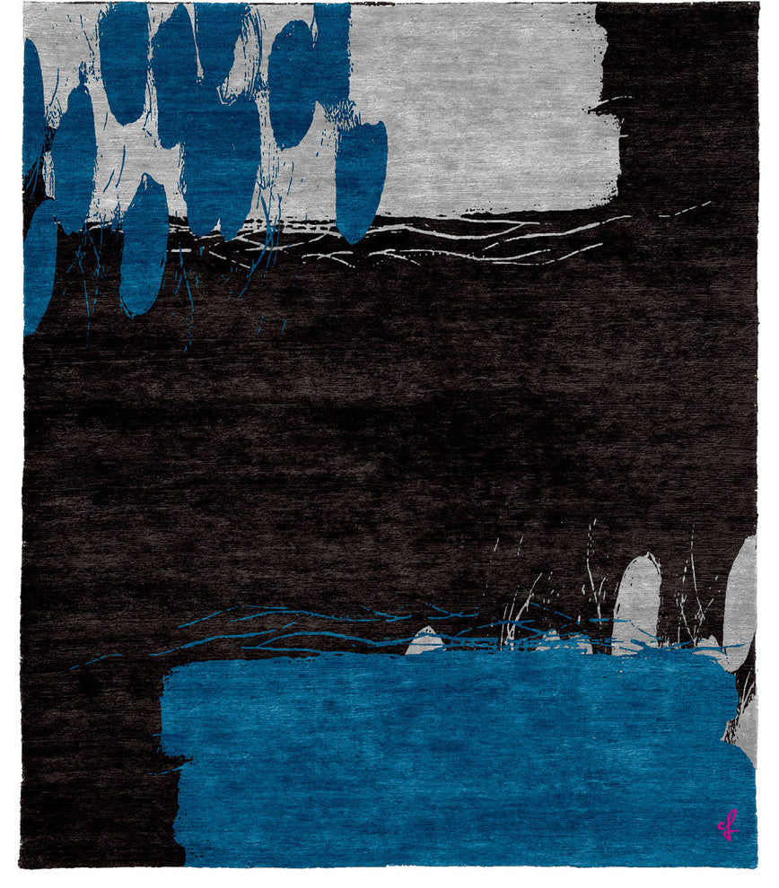 Golbahar Hand Knotted Tibetan Rug, 5'x8'