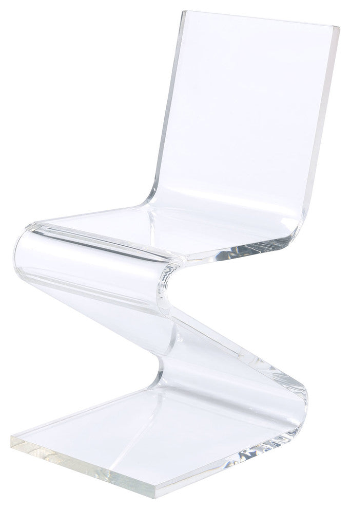Picket House Furnishings Peek Acrylic Z-Chair