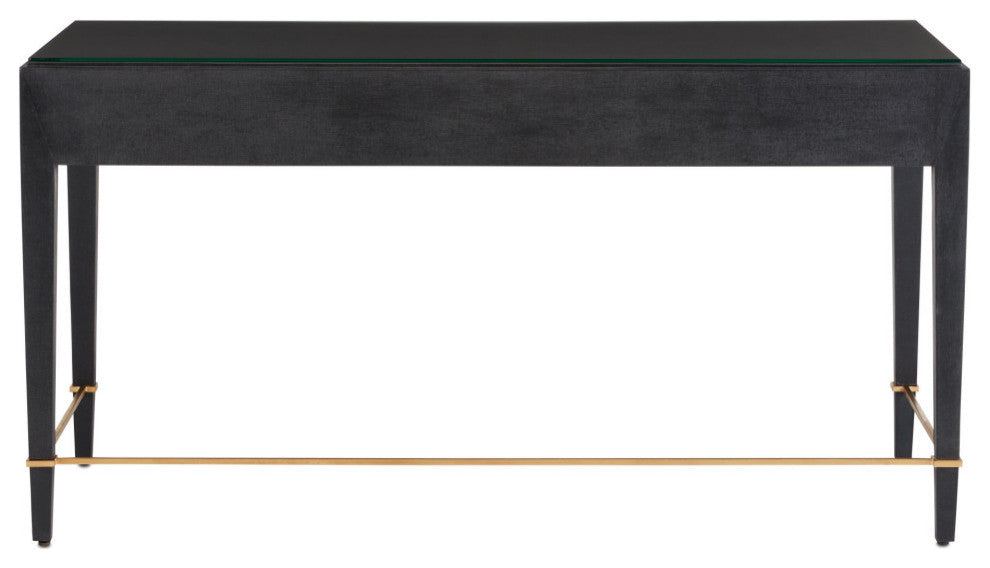 Verona Black Large Desk