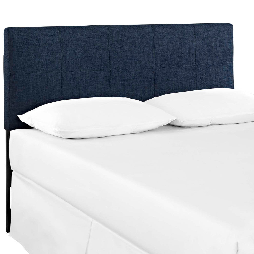 Oliver Queen Upholstered Headboard, Navy