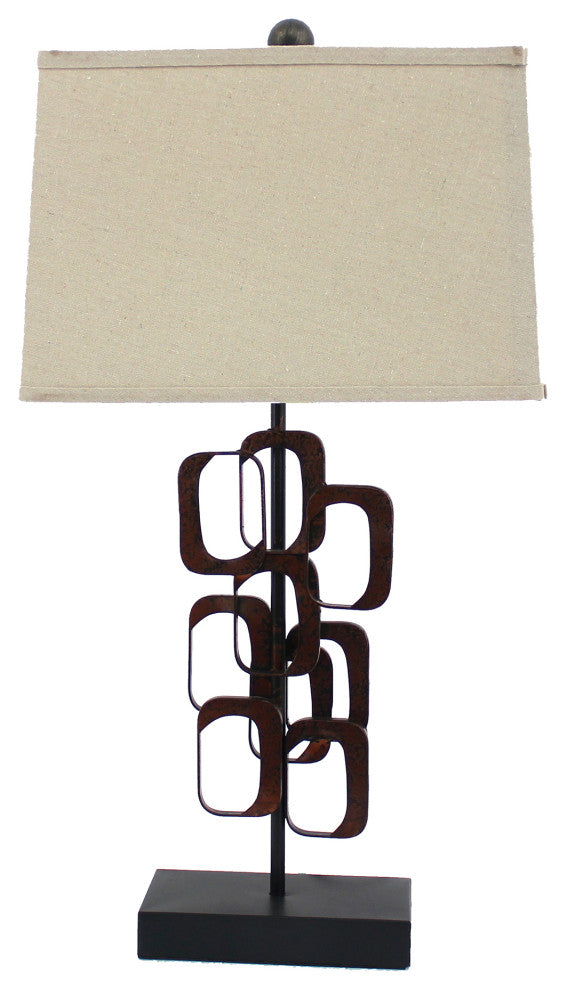 13" x 15" x 31" Bronze Traditional - Table Lamp