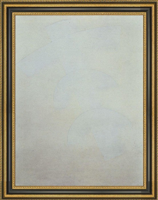 Kazimir Malevich Suprematism - 18" x 24" Framed Premium Canvas Print