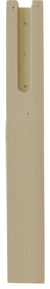 1 1/2"W x 9"D x 11"H Hamilton Traditional Bracket, Rubberwood