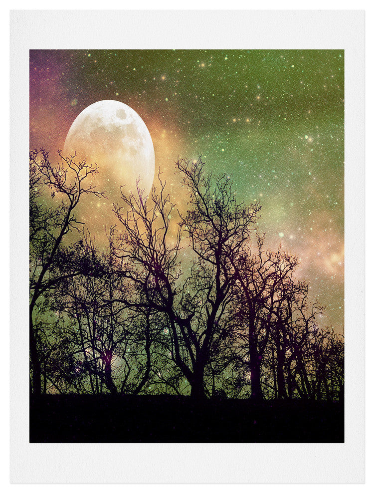 Deny Designs Shannon Clark Moon Magic Art Print