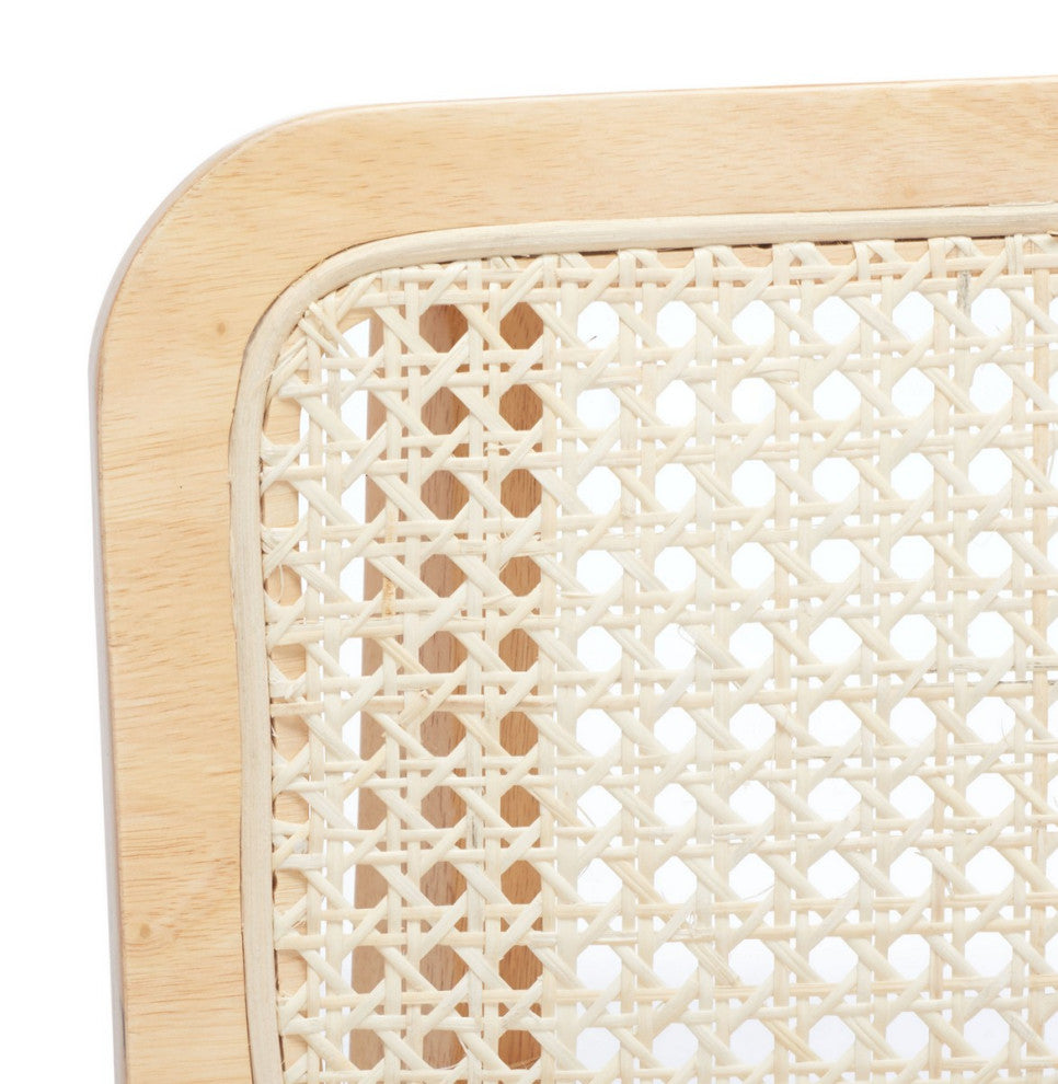 Safavieh Luz Cane Dining Chair, Natural