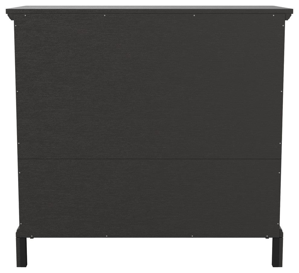 Farmhouse Basics 3-Drawer Chest, Rustic Black