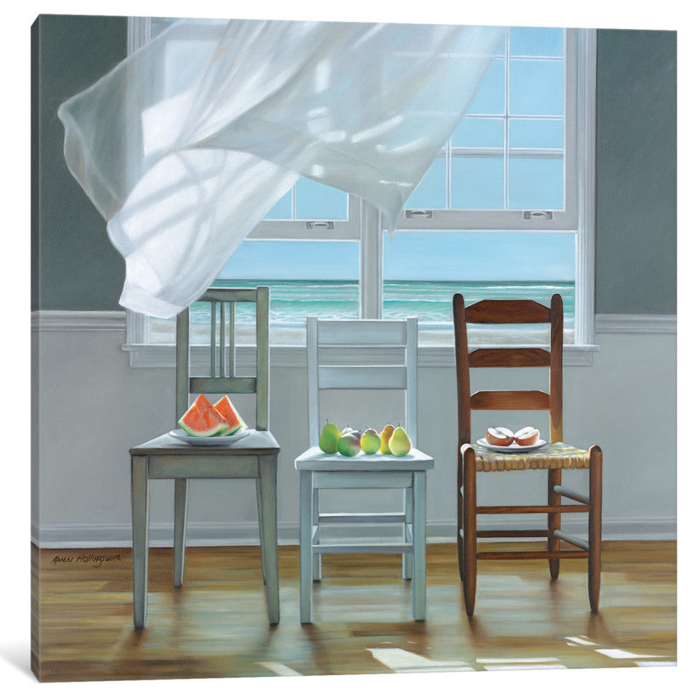 "Beach Therapy" by Karen Hollingsworth, 26x26x1.5