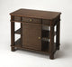 Butler Falmouth Rattan Kitchen Island