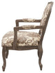 Madison Park Monroe Camel Back Exposed Wood, Floral