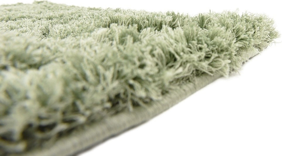 Unique Loom Green Traditional Trellis Shag 2' 0 x 6' 7 Runner Rug