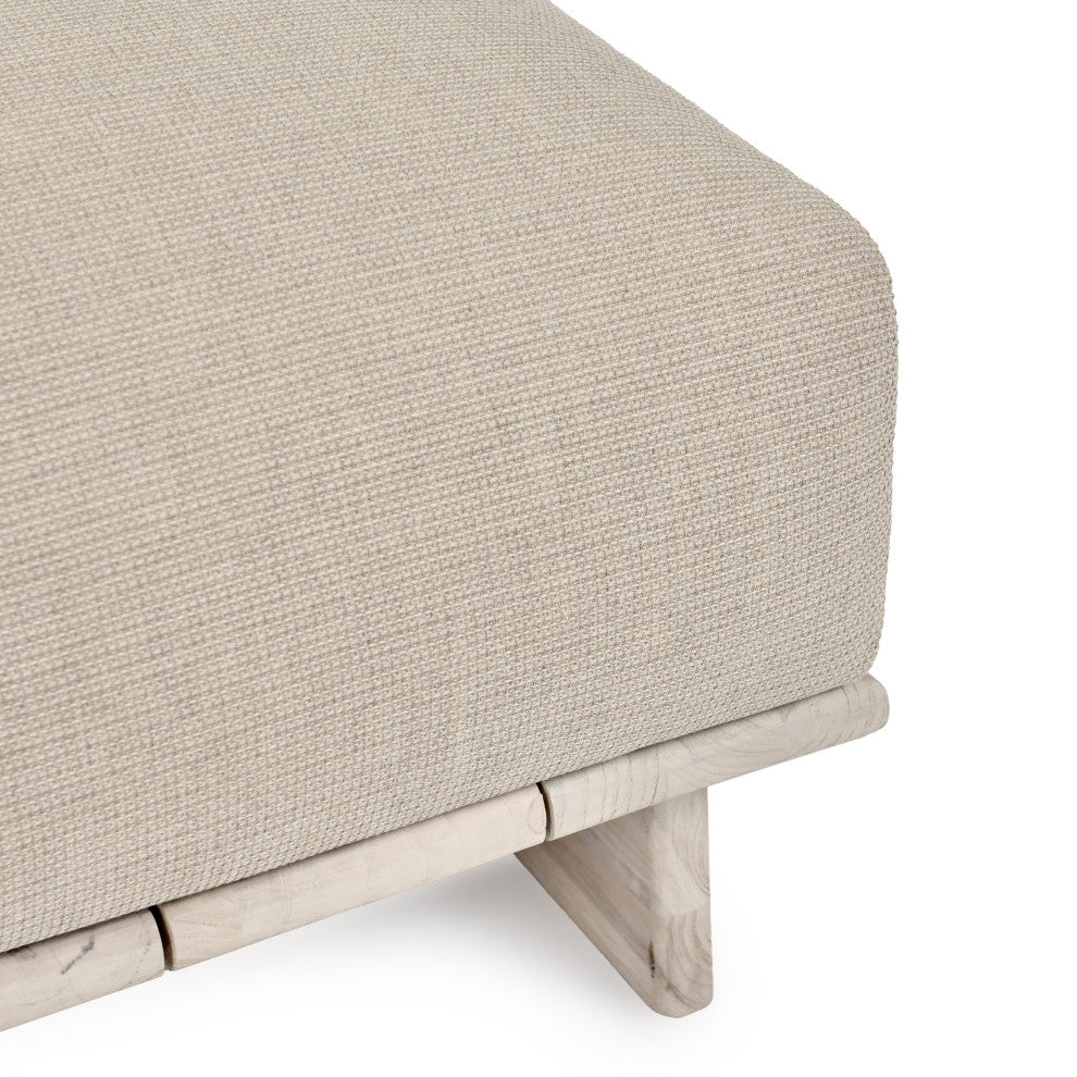 Livia Outdoor Teak Modular Sectional