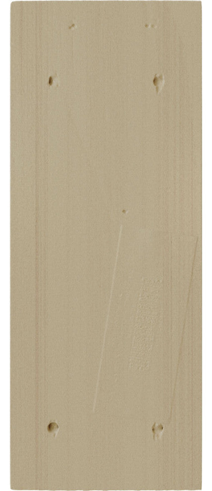 3 1/2"W x 7"D x 9"H Hamilton Traditional Bracket, Rubberwood