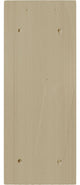 3 1/2"W x 7"D x 9"H Hamilton Traditional Bracket, Rubberwood