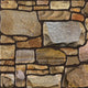 Faux Stone 3D Wall Panels, Beige Bronze Lilac, Set of 10, Covers 54 sq ft