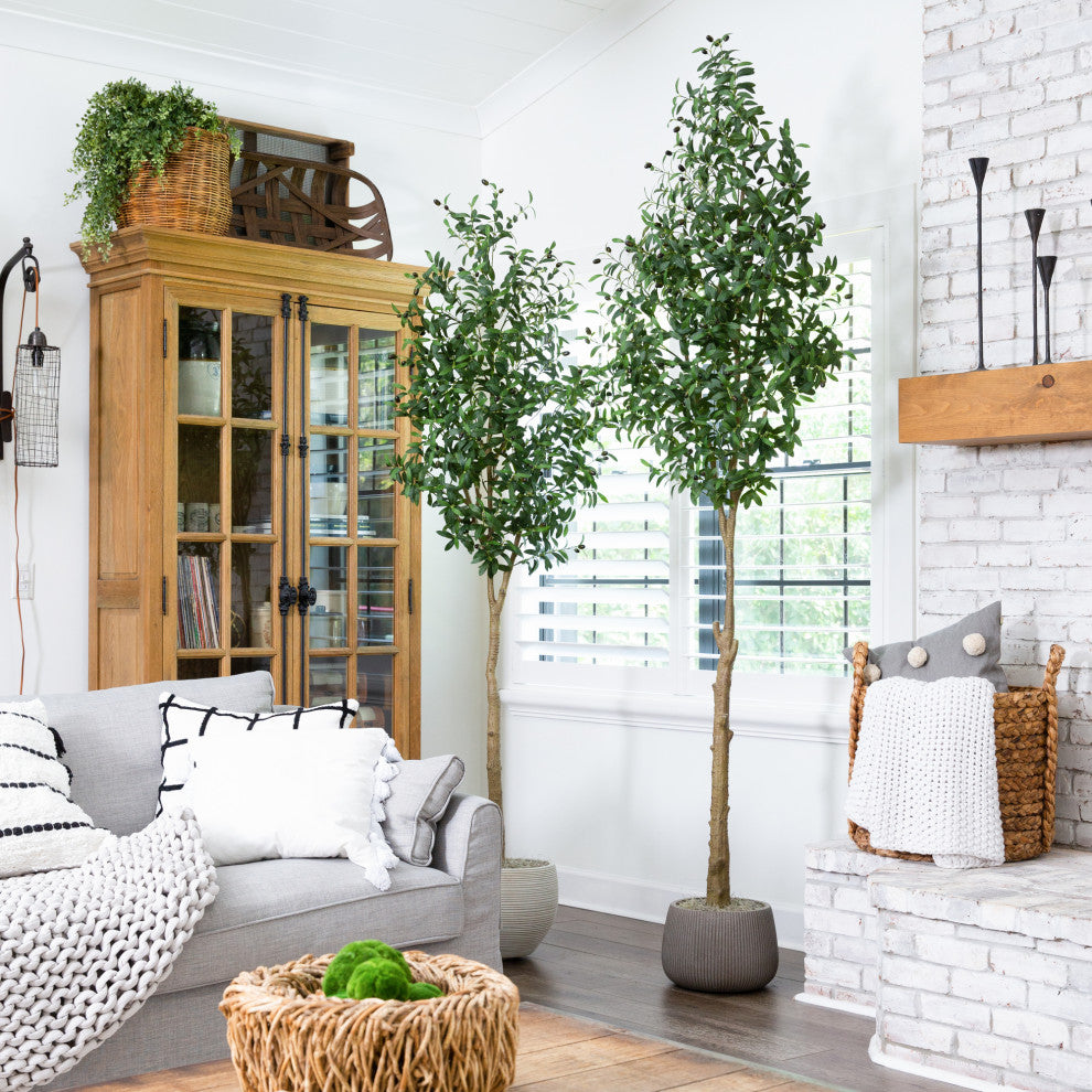 7ft. Artificial Olive Tree