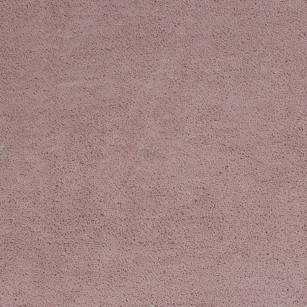 3' X 5' Rose Pink Plain Area Rug