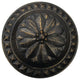 Colette Drapery Medallion Holdback, Burnt Gold