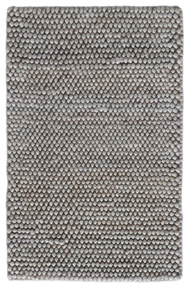 DKNY Pure Knots 2' x 3' Grey Modern Indoor Rug