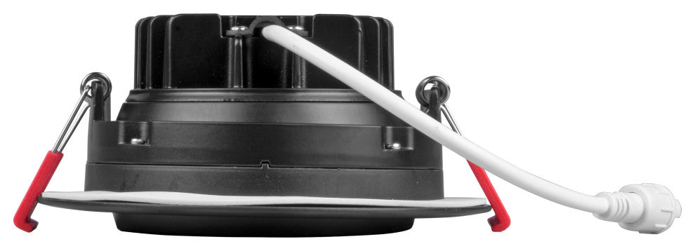 4" LED Gimbal Recessed Downlight, Black, 2700k