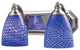 Elk Lighting  5702NS  Two Light Vanity Lamp  Mix and Match Vanity  Satin Nickel