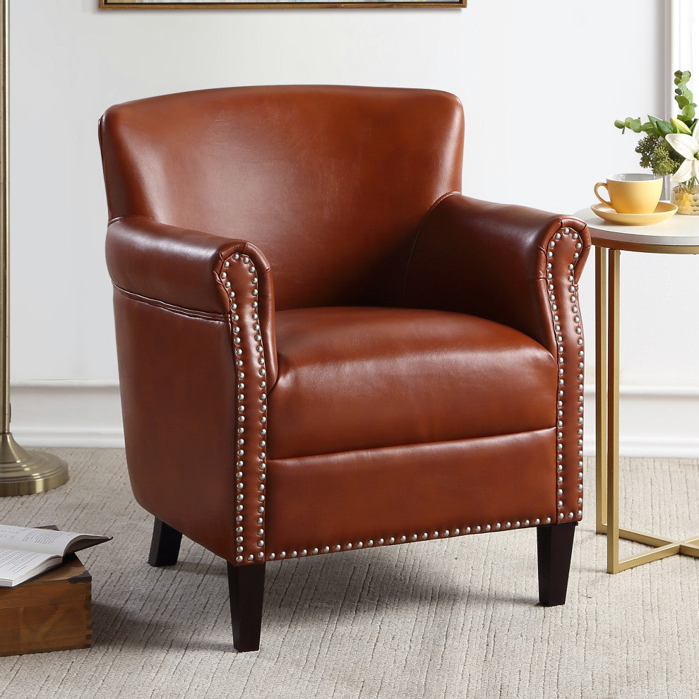 Holly Caramel Club Chair