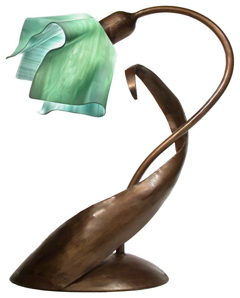 Lazy Daisy Lamp, Seafoam Green