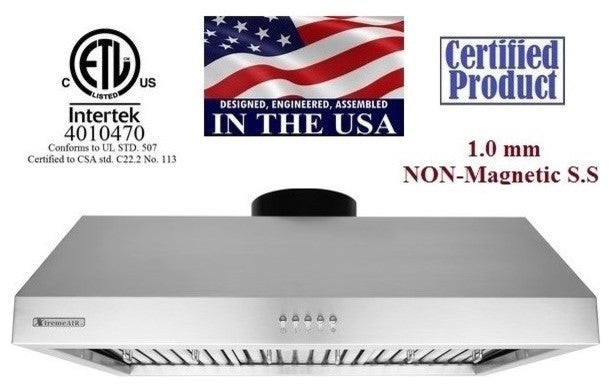 XtremeAir Ultra Series UL11-U36, 900  Under cabinet hood