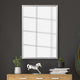 Ellis Framed Wall Mirror, Brushed Chrome, 36"x54"