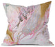 Iveta Abolina Winter Marble Throw Pillow, 26"x26"