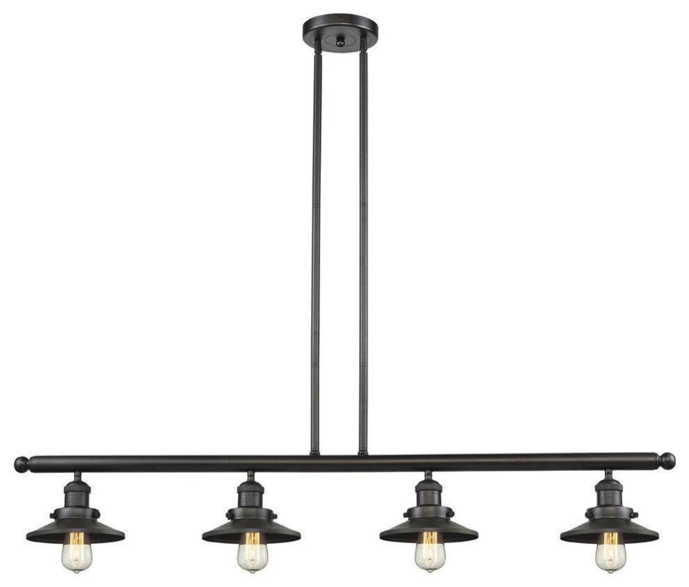 Innovations Lighting 214-Ob-M5 4 Light Island Light