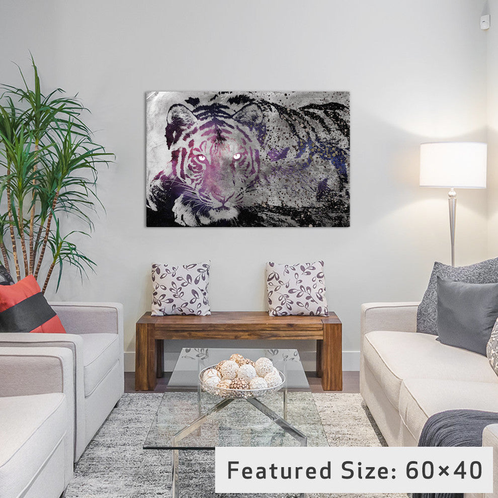 "Dusk Tiger Gallery" by iCanvas, 40x26x1.5"