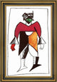 Kazimir Malevich New Man - 18" x 27" Framed Premium Canvas Print