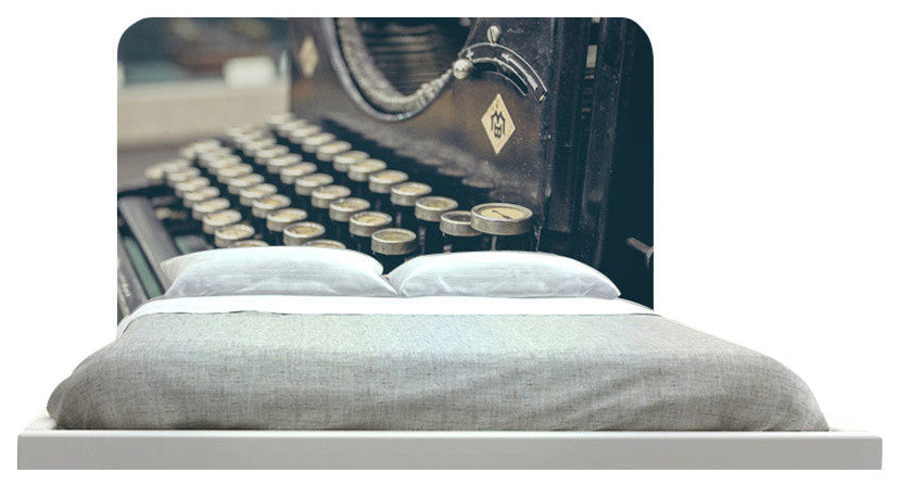"Typewriter" Headboard