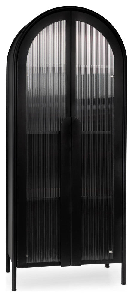 Moca Metal Curio Cabinet