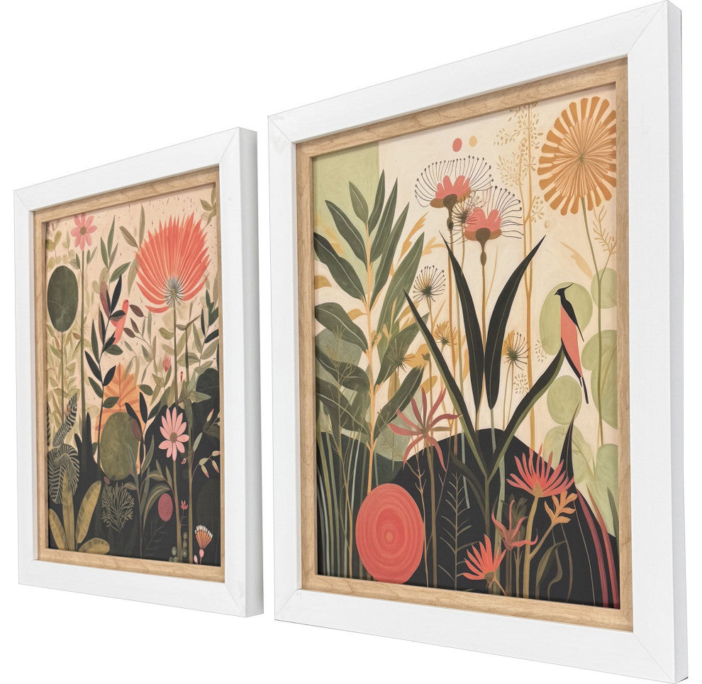 Botanical Embrace Framed Art, 2-Piece Set
