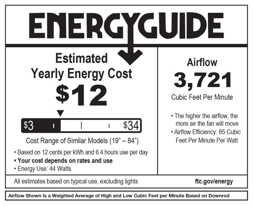 Hinkley Highland 52" Fan, Metallic Matte Bronze