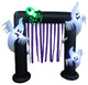 Halloween Archway With Ghosts and Spider, 8'