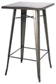 Metropolis Metal Bar Table