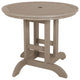 Weatherly 3-Piece Round Dining Set, Woodland Brown