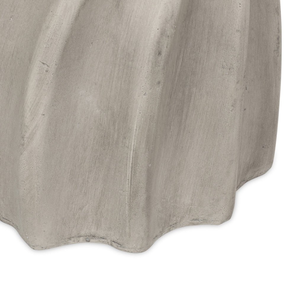 Shmuel Indoor Lightweight Concrete Accent Side Table