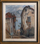 Kamesuke Hiraga "Corse" Oil Painting