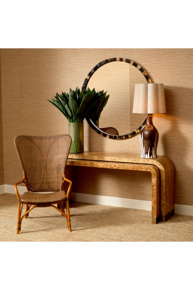 Mappa Burl Console Table Set, 2-Piece Set, Eichholtz Quinton