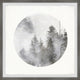 "Misty Magical Forest" Framed Painting Print, 18"x18"