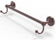 Shadwell 36" Towel Bar with Integrated Hooks, Antique Copper