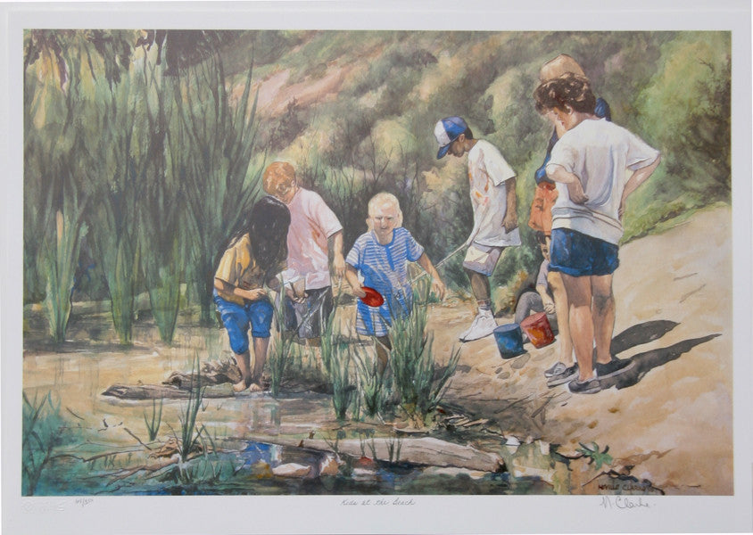 "Kids At The Beach" Artwork